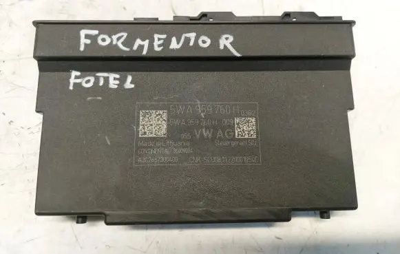 Cupra Formentor Seat control module 5WA959760H