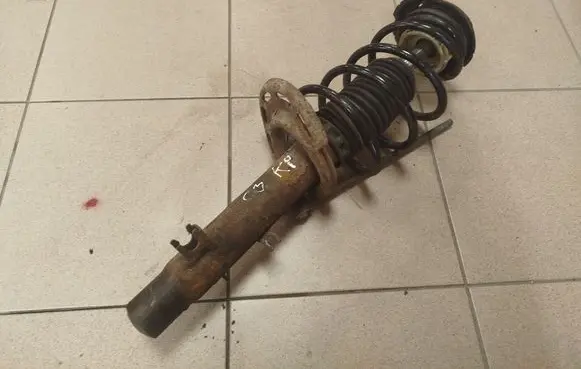 Citroen C3 Front shock absorber with coil spring