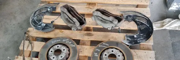 Audi A7 S7 4K8 Brake discs and calipers set 4M0615301Q 350MM 4K0615107F