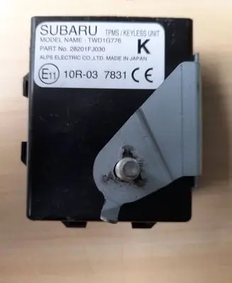 Subaru Impreza IV Other control units/modules 28201FJ030 TWD1G776 10R037831