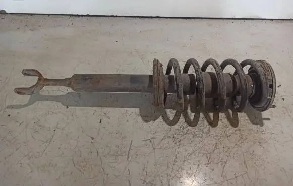 Front shock absorber with coil spring