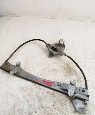Renault Twingo II Front door window regulator with motor 119359ARM 384741