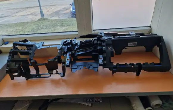 Opel Astra L Dashboard cross member/frame bar 9840539980 Y0136255 A00F2C02