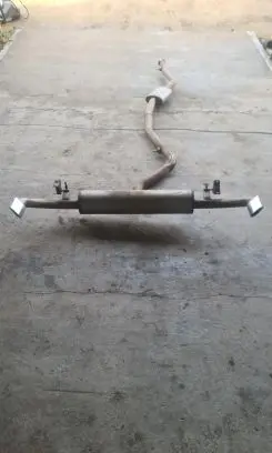 BMW X6 E71 Muffler/silencer 8508981 7799797