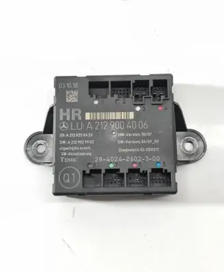 Mercedes-Benz E W212 Door control unit/module A2129004006 A2128208626 A2129029902