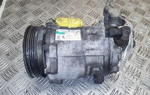 Peugeot 607 Air conditioning (A/C) compressor (pump) 9656572380