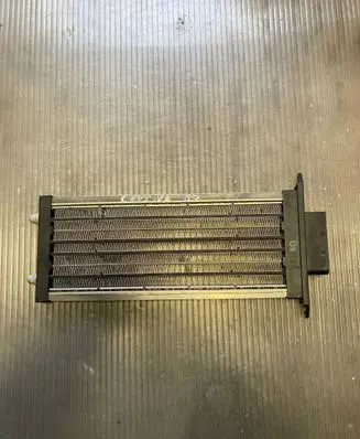 Electric cabin heater radiator