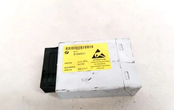 BMW 5 E60 E61 Other control units/modules 9169521 80049005