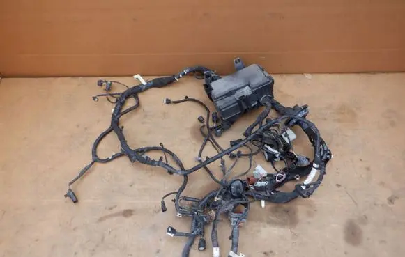 Engine installation wiring loom