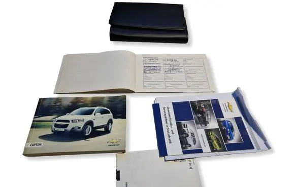 Chevrolet Captiva Owners service history hand book SGMY11DG