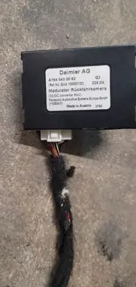 Mercedes-Benz ML W164 Camera control unit module A1645430062