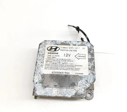 Hyundai Santa Fe Airbag control unit/module 9591026700 5WK43045