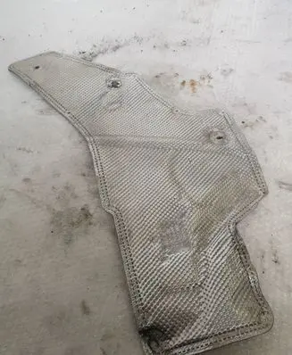 Audi A6 C7 Heat shield in engine bay 4G0804161