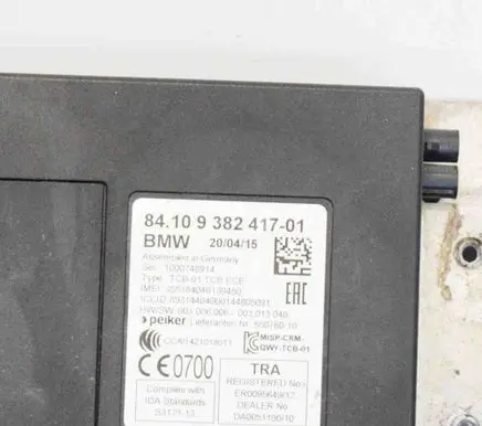 BMW 4 F32 F33 Bluetooth control unit module 9382417