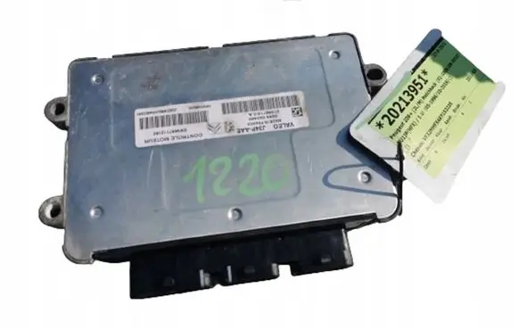 Peugeot 206 Engine ECU kit and lock set 21586716-0A 21586716-0A SW9667112180 HW9655883280