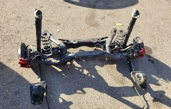 Rear axle beam