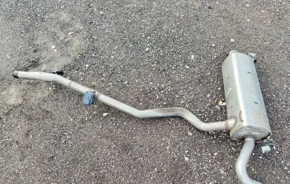 Audi Q7 4M Muffler/silencer 4M4253611G