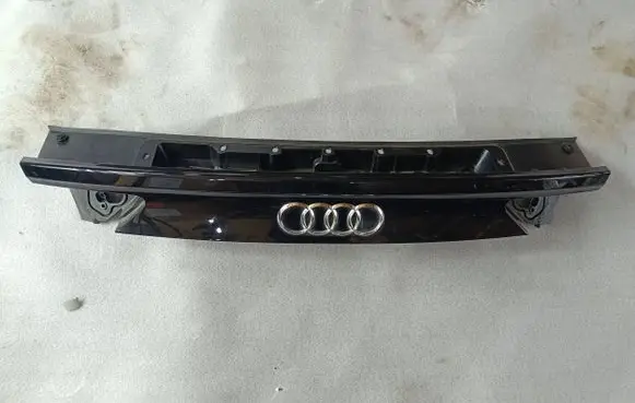 Trunk door license plate light bar