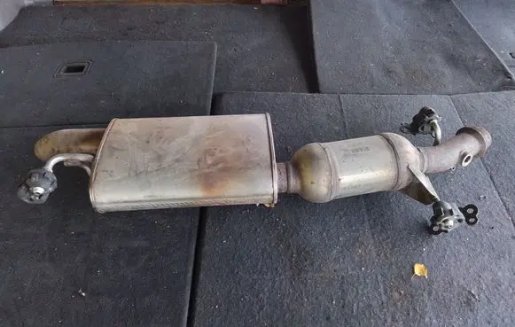 Citroen Jumpy Muffler/silencer 9833937880