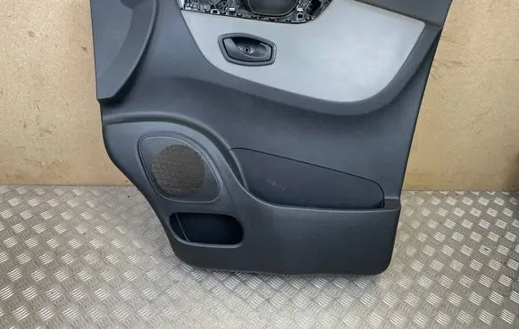 Front door card panel trim