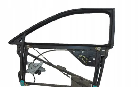Audi A3 S3 8L Front door coupe window/glass frame 