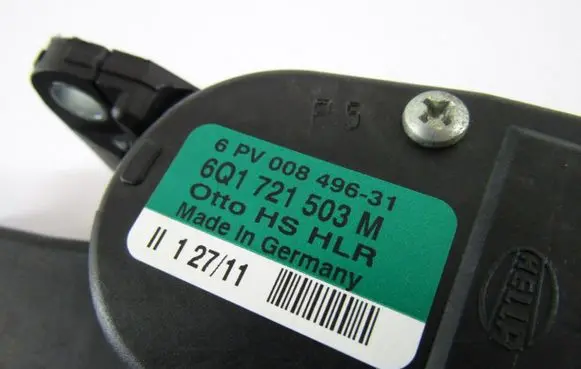 Skoda Fabia Mk2 (5J) Accelerator throttle pedal 6Q1721503M