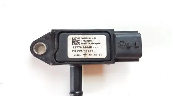 Nissan Note (E11) Exhaust gas pressure sensor 227709604R H8200741321 53MPP0102