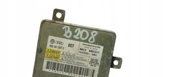 Audi A4 S4 B8 8K Headlight ballast module Xenon 8K0941597C