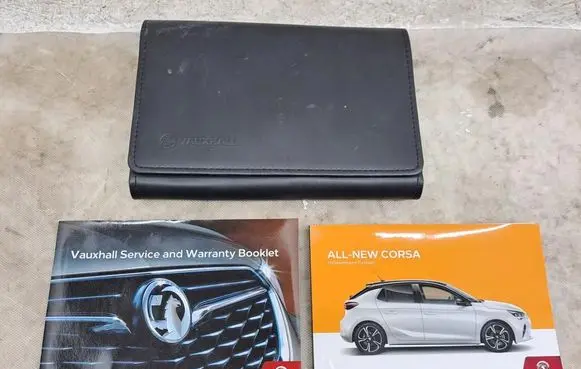 Opel Corsa F Owners service history hand book 