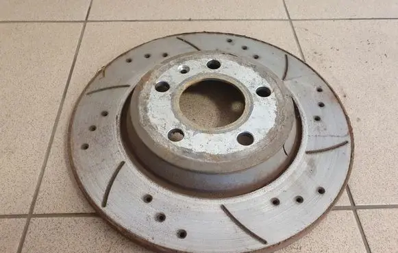 Audi A6 S6 C7 4G Rear brake disc