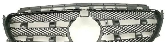 Front bumper upper radiator grill