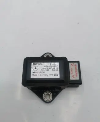 Mercedes-Benz E W211 ESP acceleration yaw rate sensor 0265005267 A0035420318