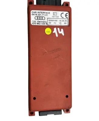 Audi A2 Phone control unit/module 8D0862335B 0099498 04162217101