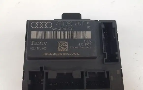 Audi A6 S6 C6 4F Door control unit/module 4F0959792E 4F0910793E