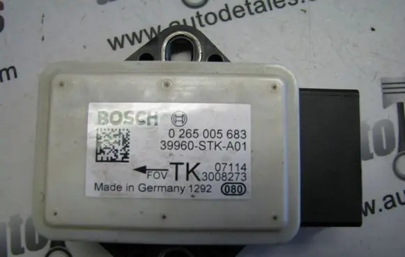 Honda CR-V ESP acceleration yaw rate sensor 0265005683