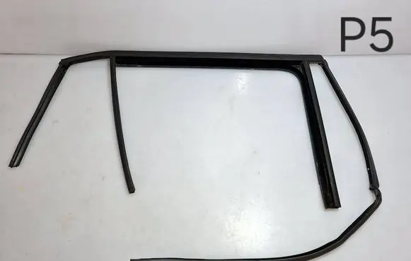 Volkswagen Golf VII Rubber seal rear door window/glass 5G9839432A