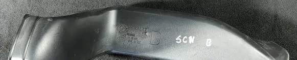 Renault Scenic II - Grand scenic II Cabin air duct channel 09L6310078 0880HJJ G6789L