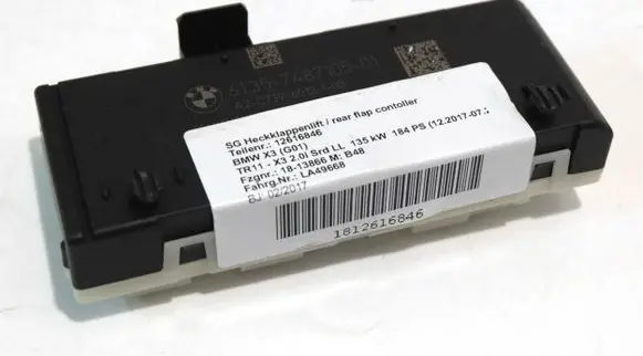 BMW X4 F26 Tailgate/trunk control unit/module 7487105 61357487105