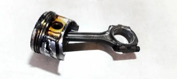 Honda Accord Piston with connecting rod pti90