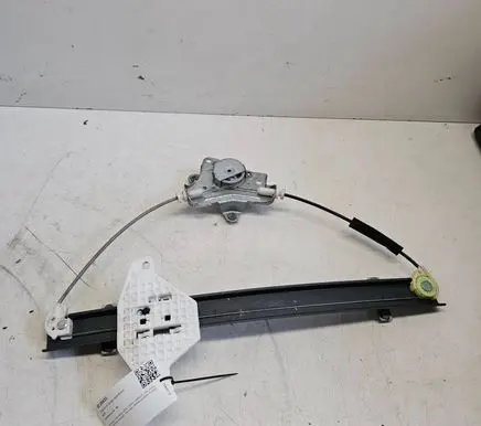Rear window lifting mechanism without motor