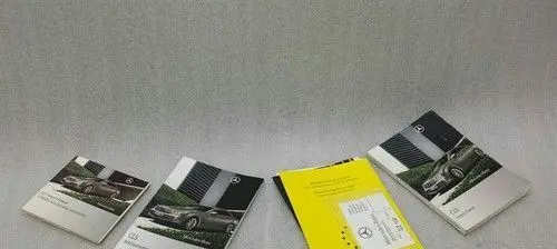 Mercedes-Benz CLS C219 Owners service history hand book