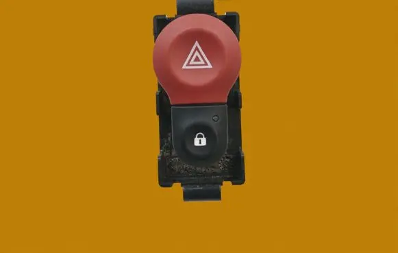 Renault Kangoo II Hazard light switch 252105246RB