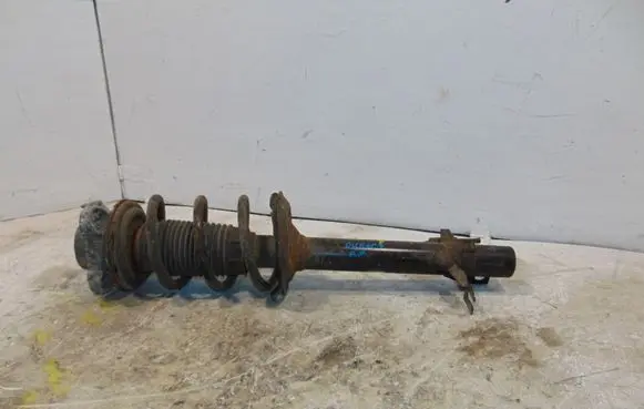 Front shock absorber with coil spring