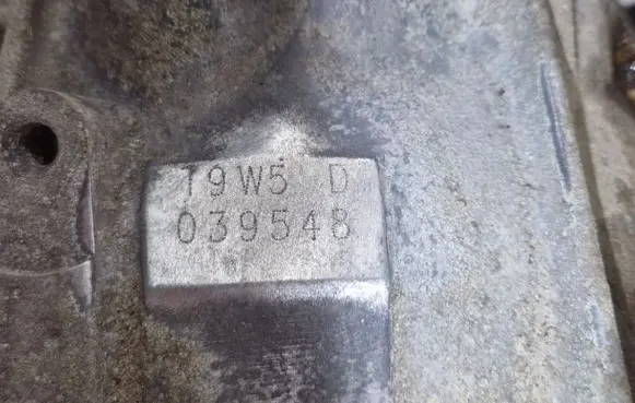 KIA Rio Manual 5 speed gearbox T9W5