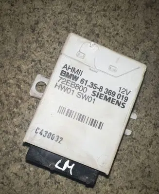 BMW 5 E39 Tow bar trailer control unit/module 61358369019 72EB800 C430002