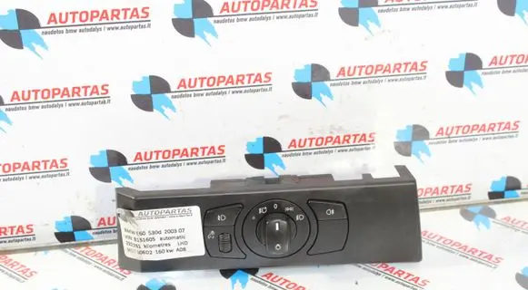 BMW 5 E60 E61 Light switch 6925260