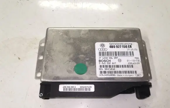 Audi A6 S6 C5 4B Gearbox control unit/module 4B0927156ER 0260002847