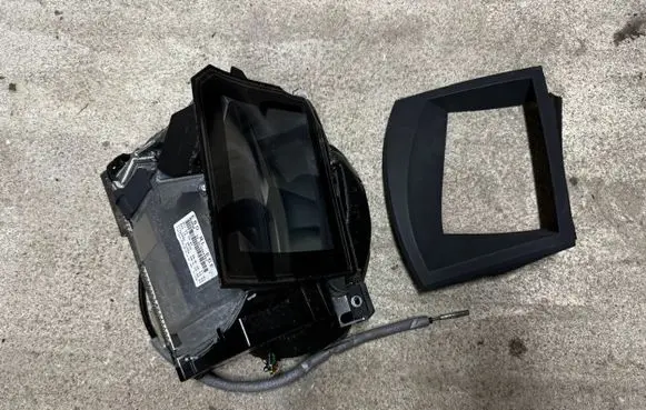 BMW 5 E60 E61 Head up display screen 6963885 62306963885