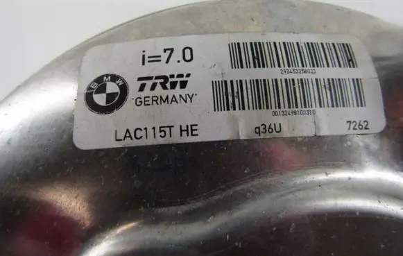 BMW X3 E83 Brake booster lac115the
