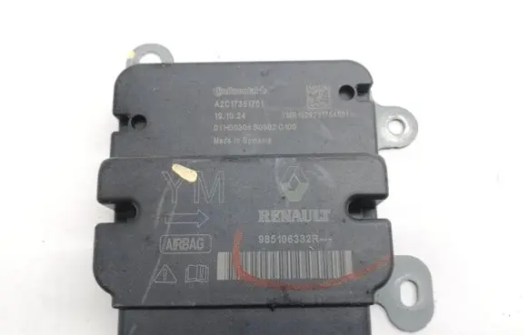 Dacia Sandero Airbag control unit/module 985106332R